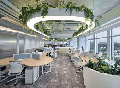 擁有獨特空間體驗的辦公室裝修設計空間是怎樣打造的——邁睿中國
